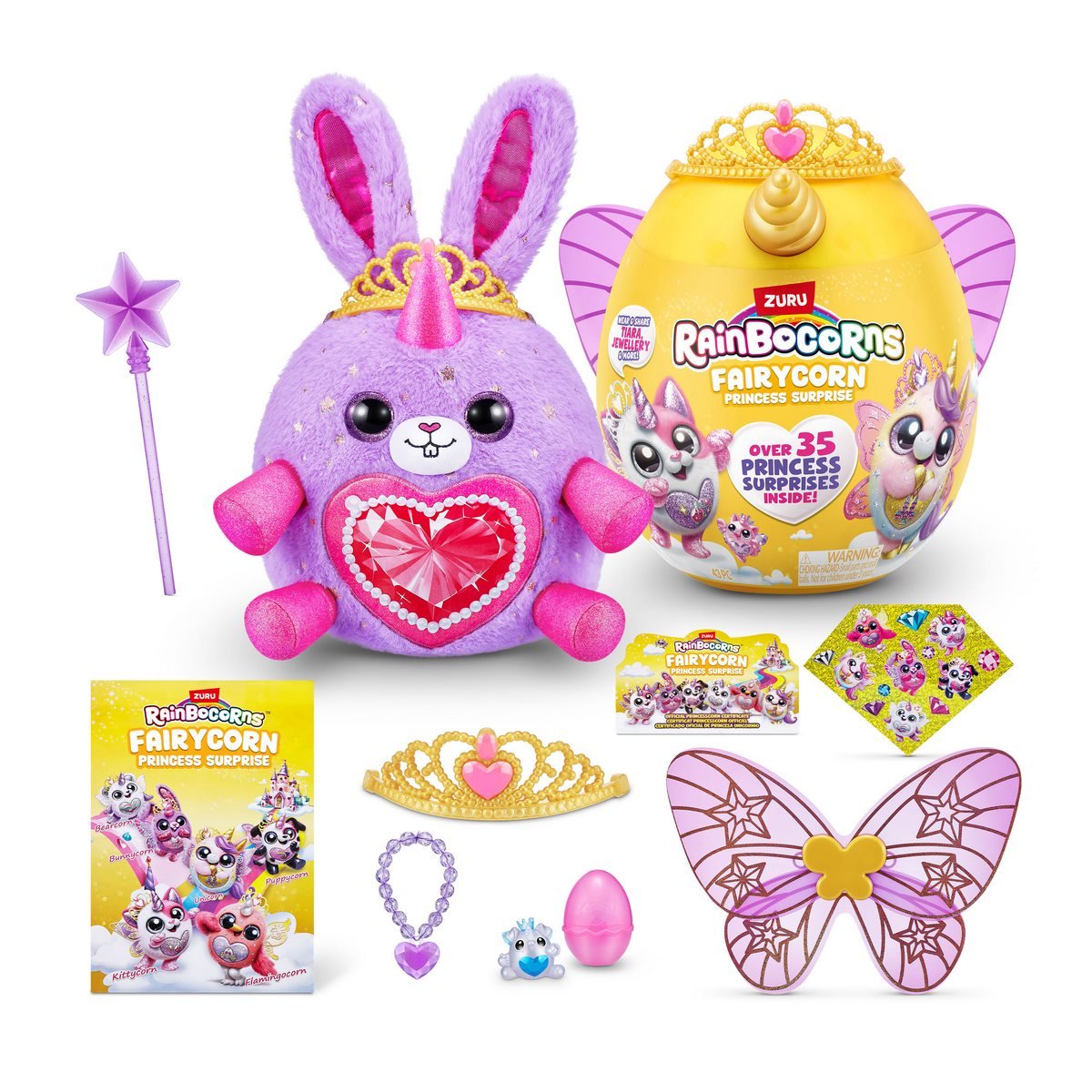 Huevo Sorpresa Princesa Rainbocorn Zuru - Dorado